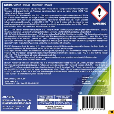 Insecticida Natural Moscas y Mosquitos Florifens 5 Litros